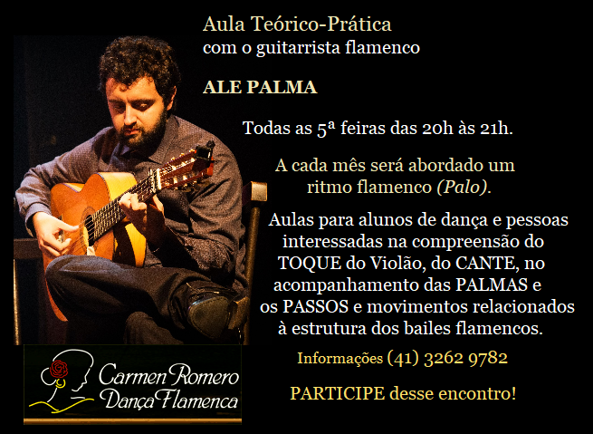 AULA com ALE PALMA (Guitarrista Flamenco)