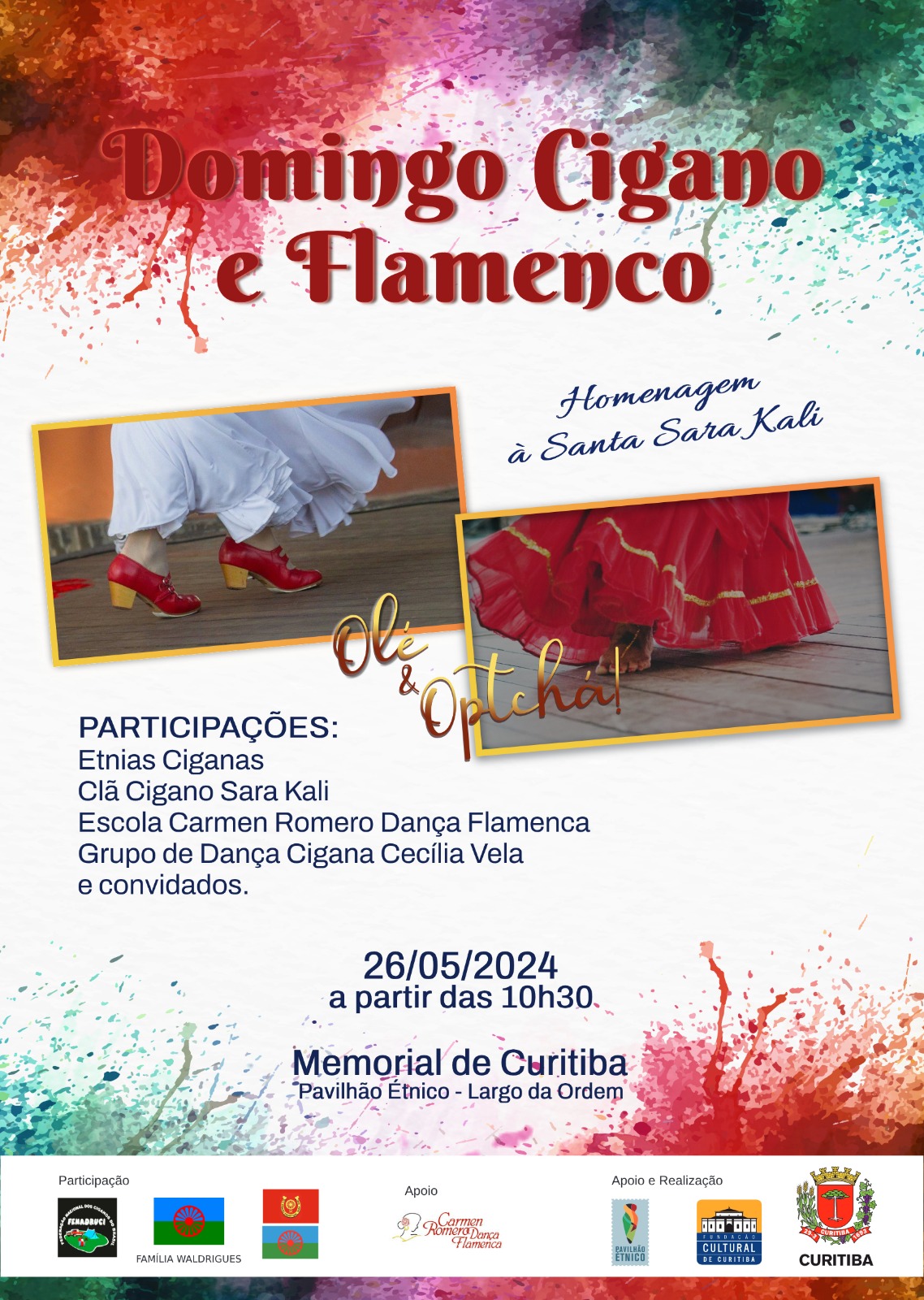 DOMINGO CIGANO E FLAMENCO – 26/5 OLE Y OPTCHÁ